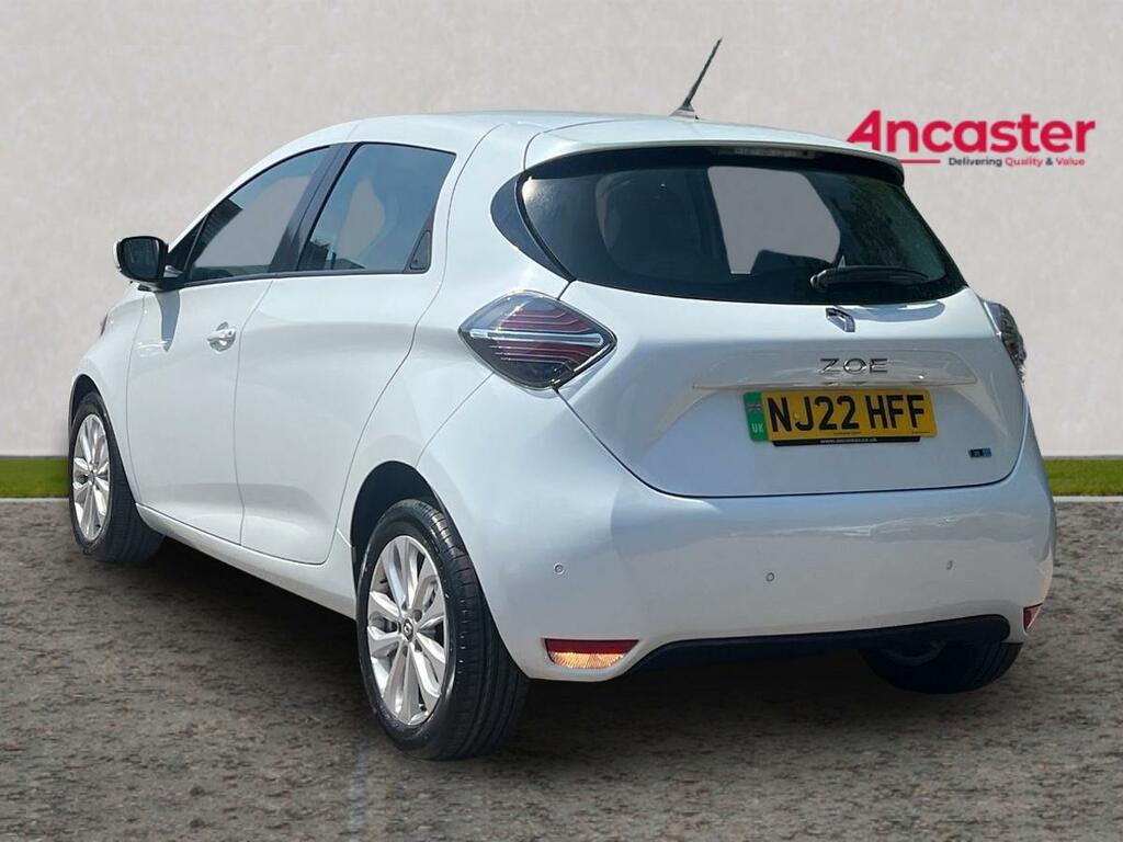 Renault Zoe 100Kw Iconic R135 50Kwh Rapid Charge White #5