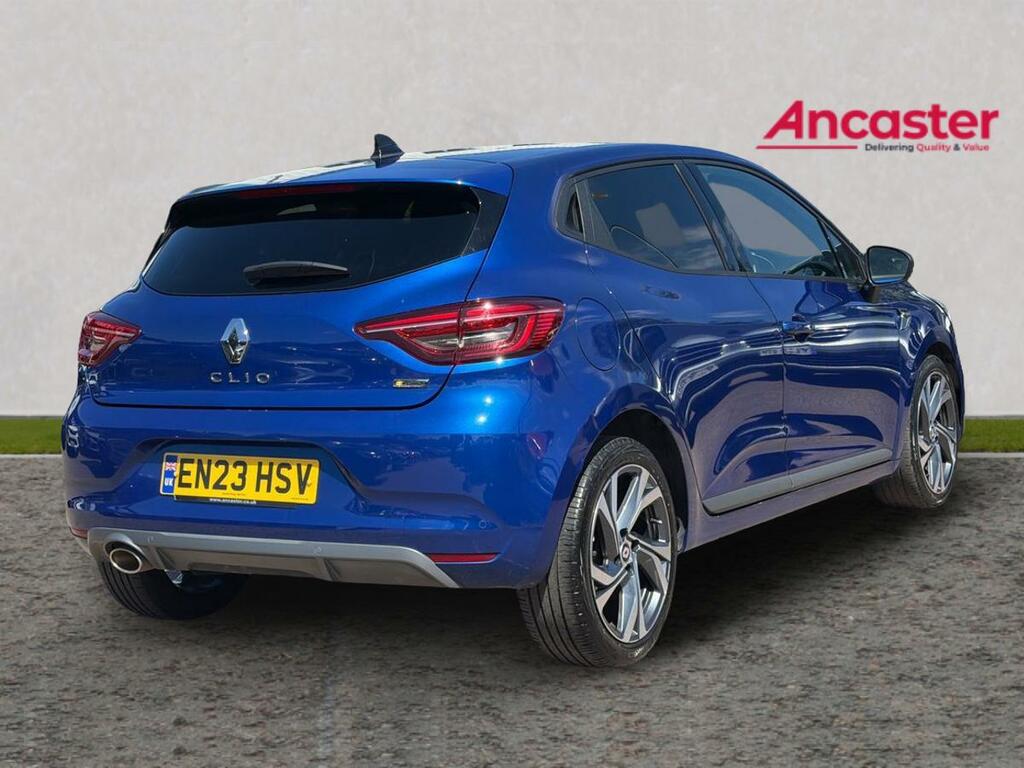 Renault Clio 1.0 Tce 90 Rs Line EN23HSV Blue #3