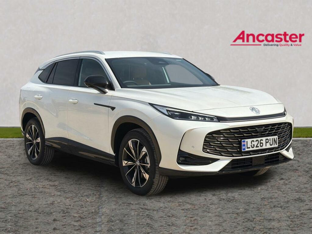 MG HS 1.5 T-gdi Hybrid Trophy White
