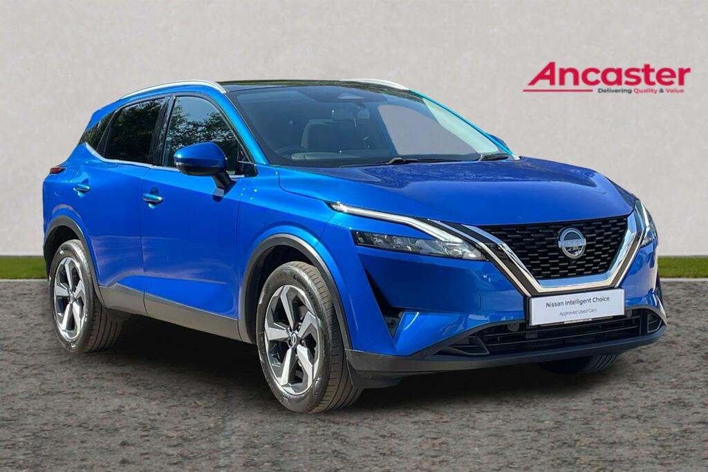 Nissan Qashqai 1.3 Dig-t Mh N-connecta Glass Roof Blue