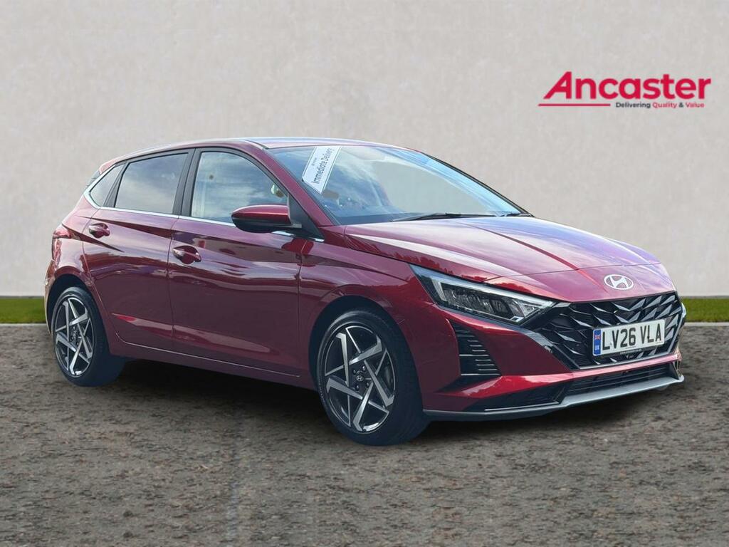 Hyundai I20 1.0 T-gdi Premium Euro 6 Ss Red #1