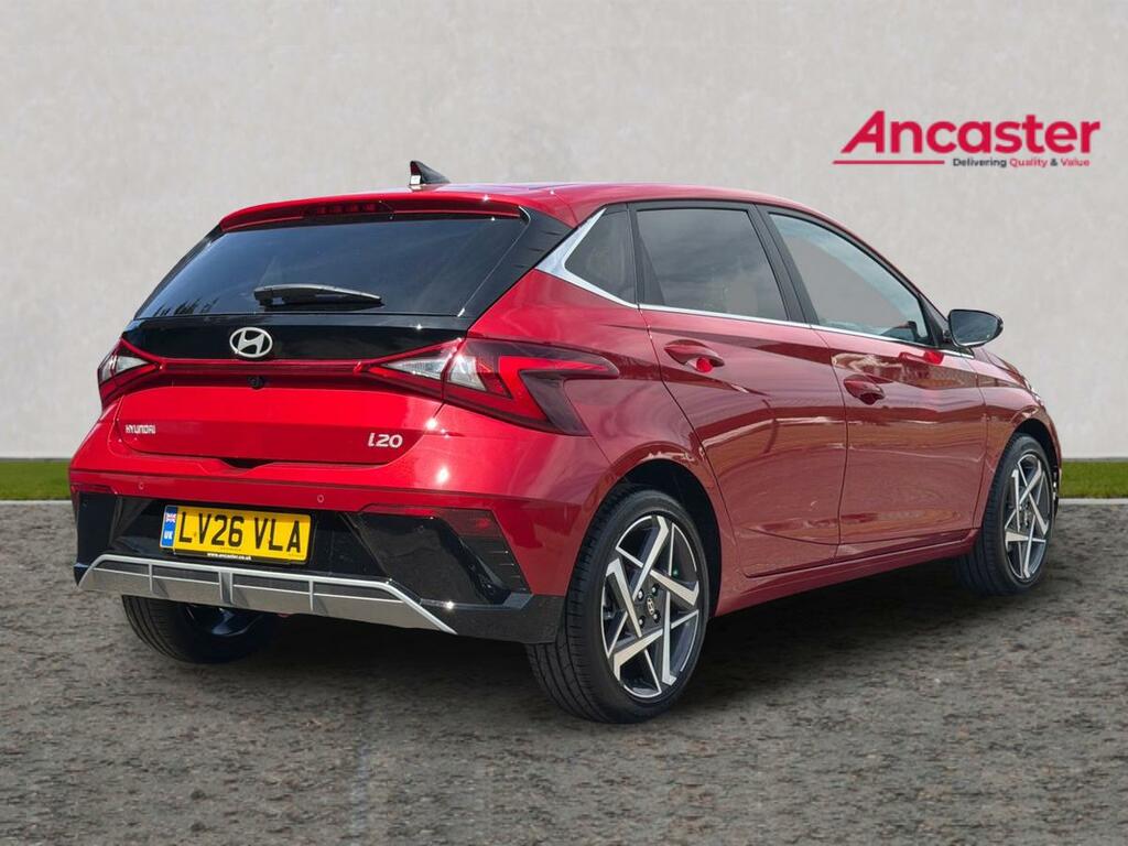 Hyundai I20 1.0 T-gdi Premium Euro 6 Ss Red #3