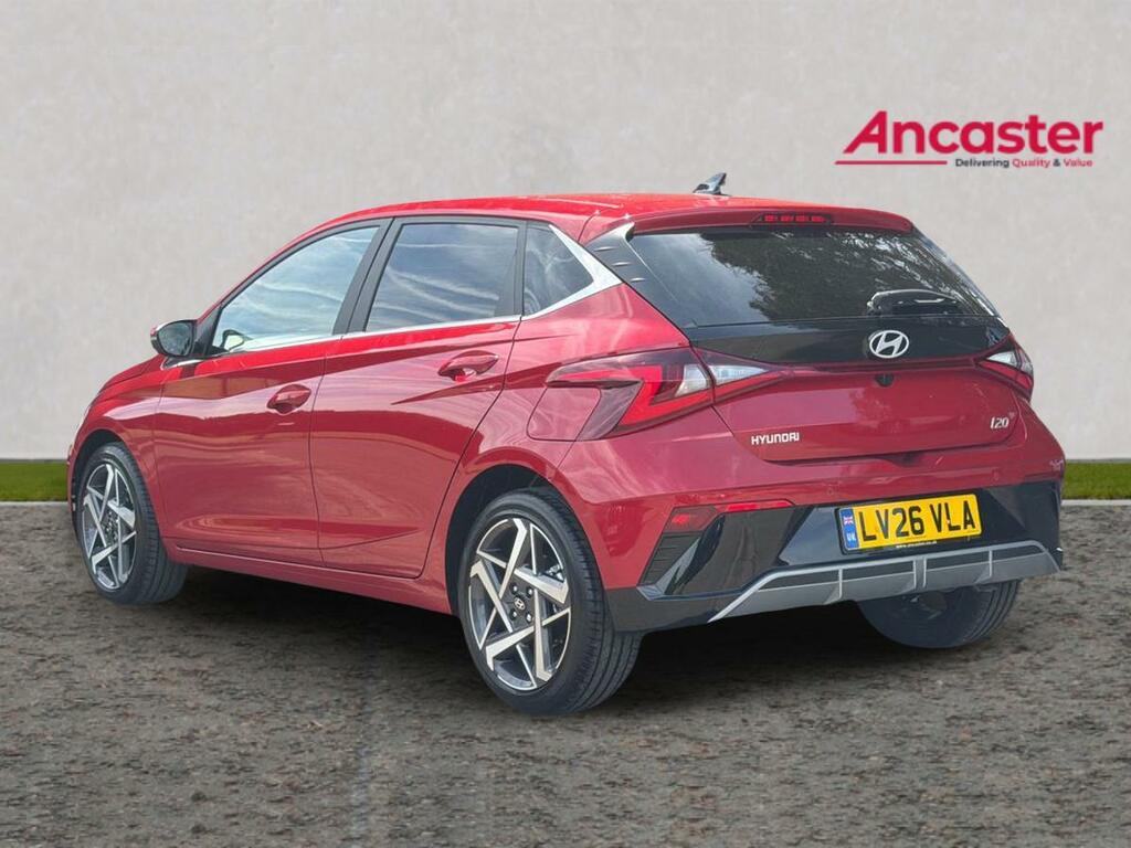 Hyundai I20 1.0 T-gdi Premium Euro 6 Ss Red #4