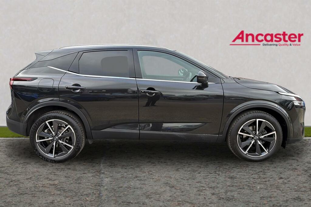Nissan Qashqai 1.3 Dig-t Mh Tekna LF73MYW Black #4