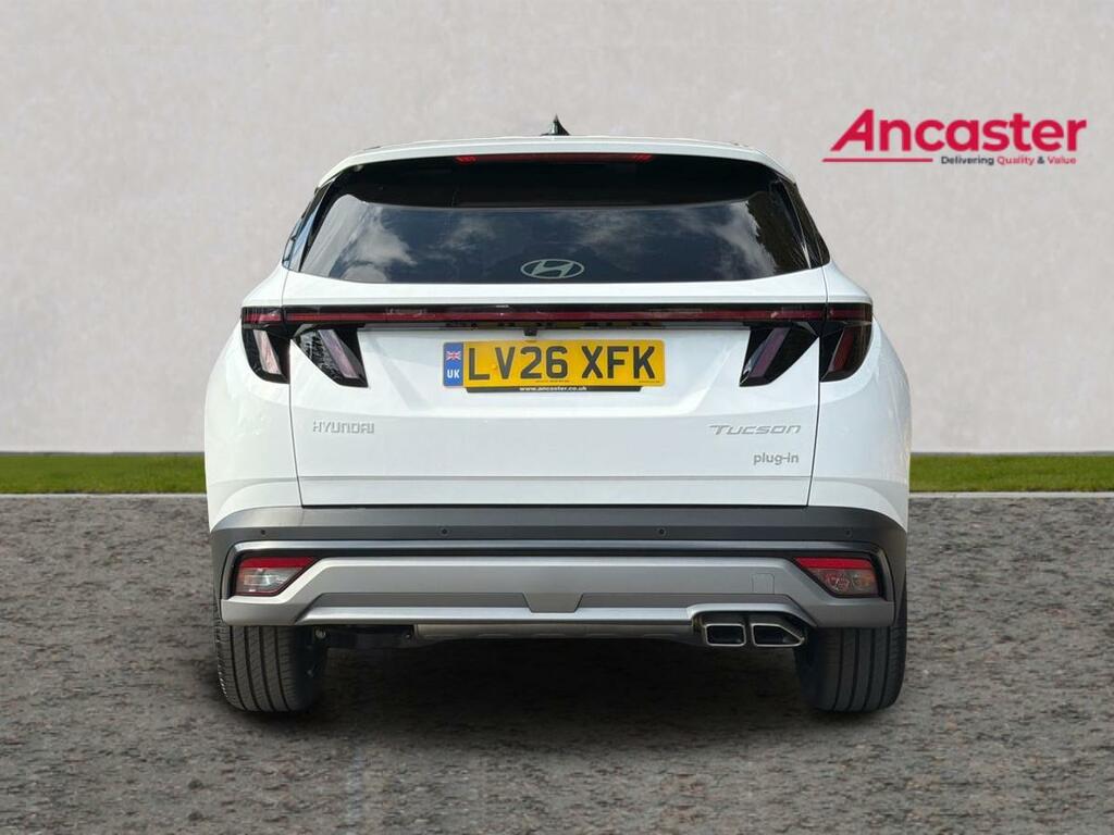 Hyundai Tucson 1.6T 288 Plug-in Hybrid Black Line Ni LV26XFK White #4