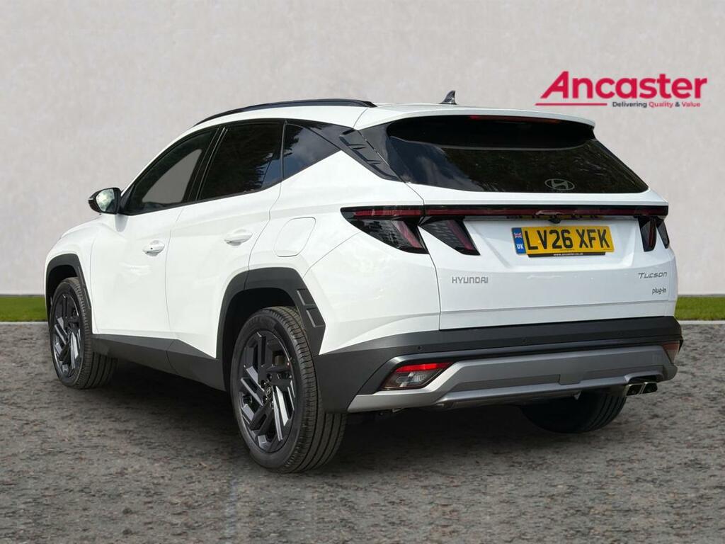 Hyundai Tucson 1.6T 288 Plug-in Hybrid Black Line Ni LV26XFK White #5