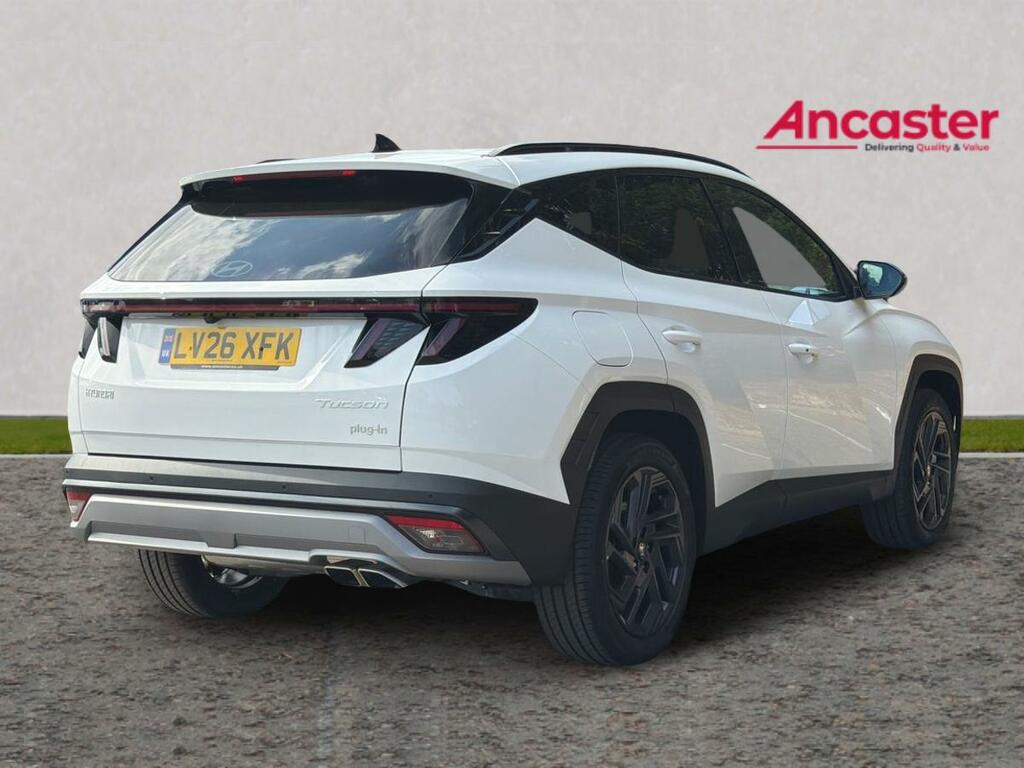 Hyundai Tucson 1.6T 288 Plug-in Hybrid Black Line Ni LV26XFK White #3