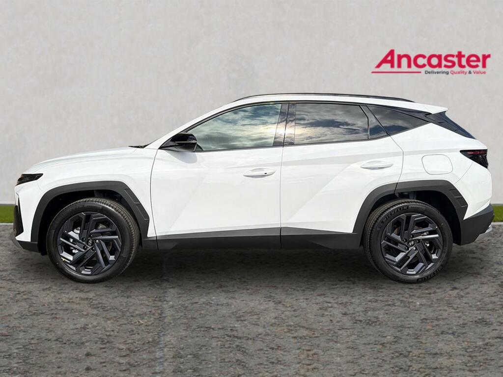 Hyundai Tucson 1.6T 288 Plug-in Hybrid Black Line Ni LV26XFK White #6