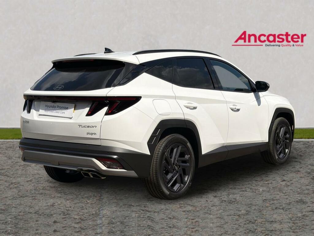 Hyundai Tucson 1.6T 288 Plug-in Hybrid Black Line Ni LY26WLR White #3
