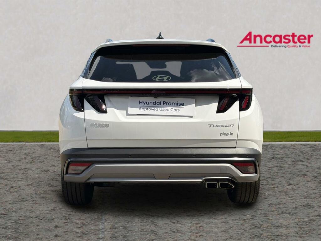 Hyundai Tucson 1.6T 288 Plug-in Hybrid Black Line Ni LY26WLR White #4