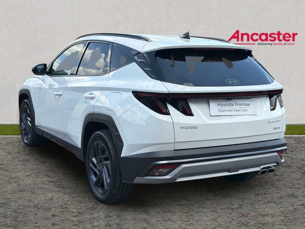 Hyundai Tucson 1.6T 288 Plug-in Hybrid Black Line Ni LY26WLR White #5