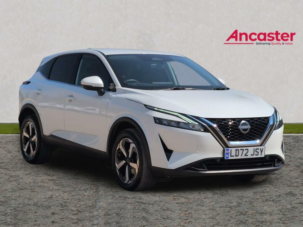 Nissan Qashqai 1.3 Dig-t Mh 158 N-connecta Xtronic White