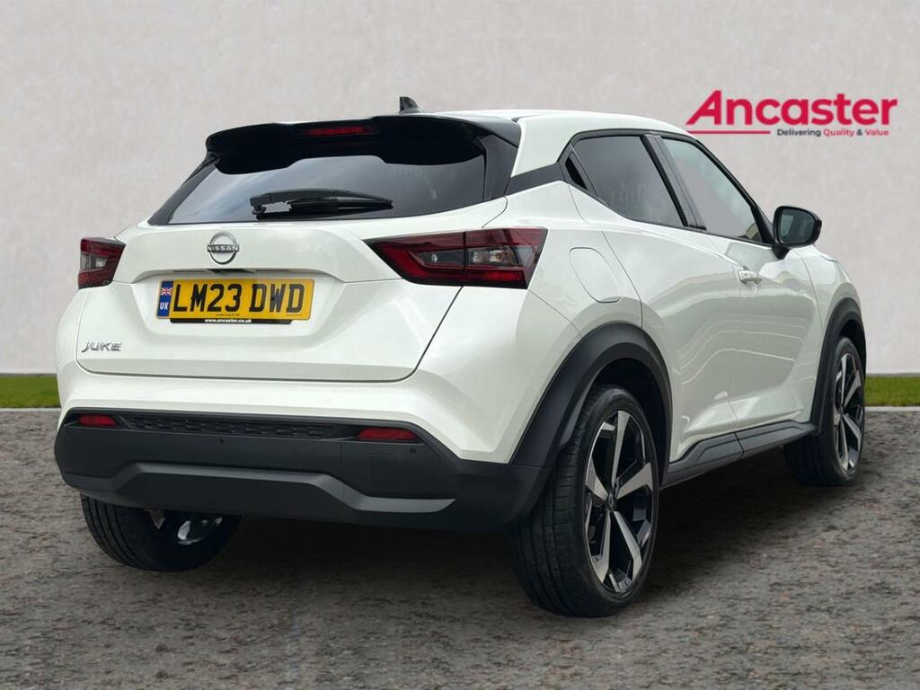 Nissan Juke 1.0 Dig-t 114 Tekna LM23DWD White #3