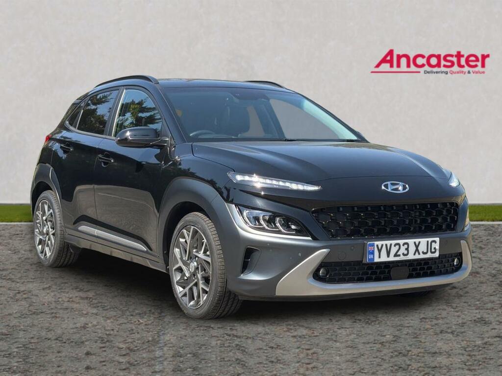 Hyundai Kona 1.6 Gdi Hybrid Ultimate Dct Black