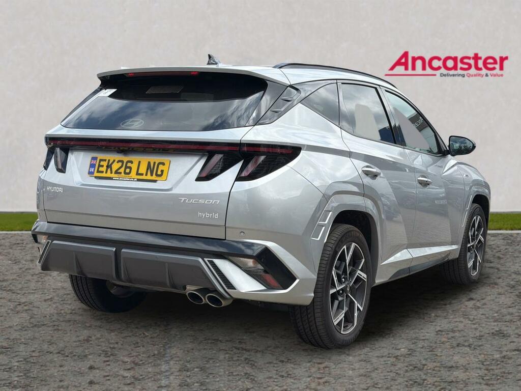 Hyundai Tucson 1.6T 239 Hybrid N Line Silver #3