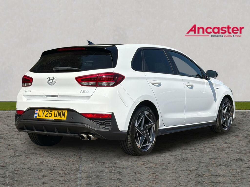 Hyundai I30 1.5T Gdi 48V Hybrid N Line S Dct White #3