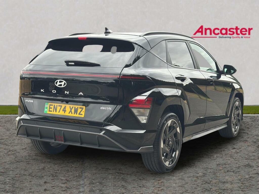 Hyundai Kona 160Kw N Line 65Kwh EN74XWZ Black #3