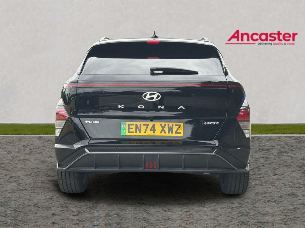 Hyundai Kona 160Kw N Line 65Kwh EN74XWZ Black #4