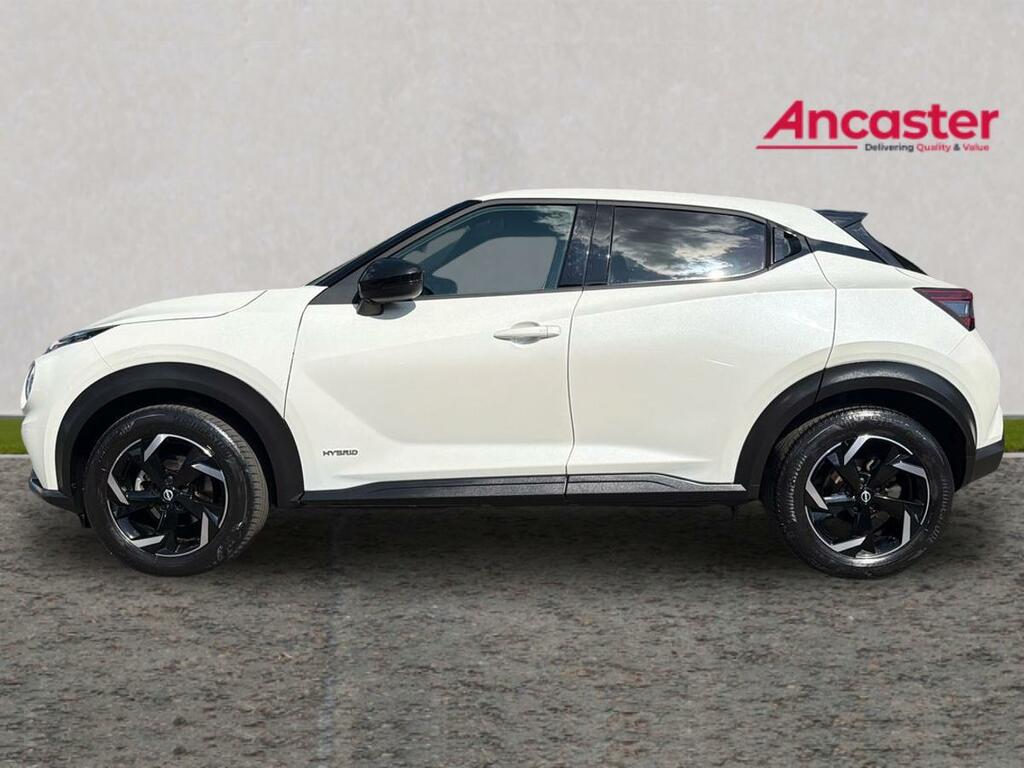 Nissan Juke 1.6 Hybrid N-connecta White #6