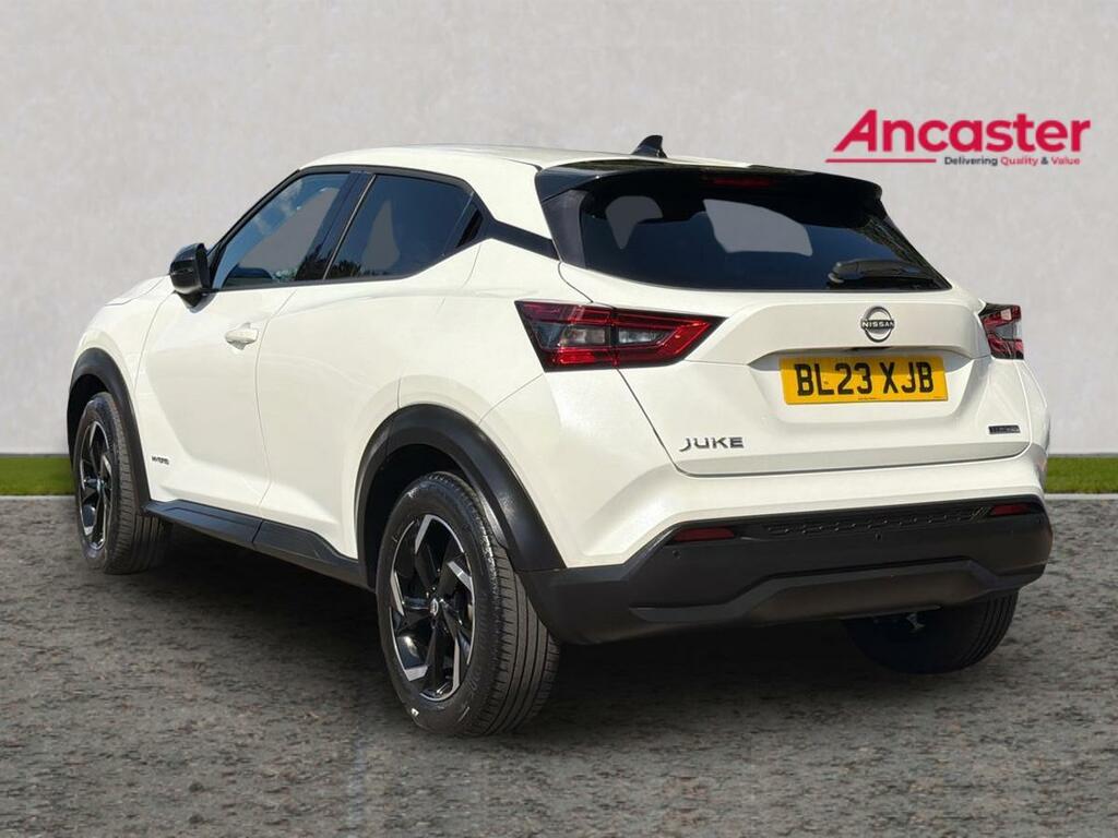 Nissan Juke 1.6 Hybrid N-connecta White #5