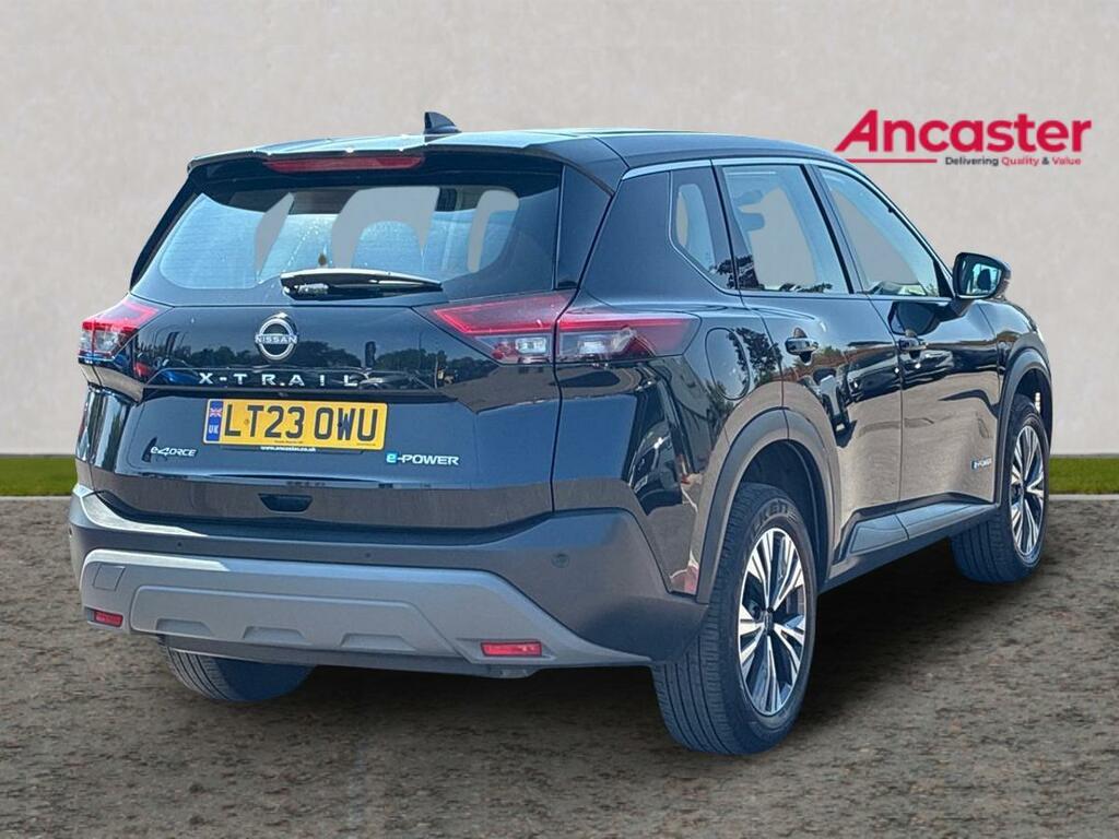 Nissan X-Trail 1.5 E-power E-4orce 213 Acenta Prem 7 St LT23OWU Black #3