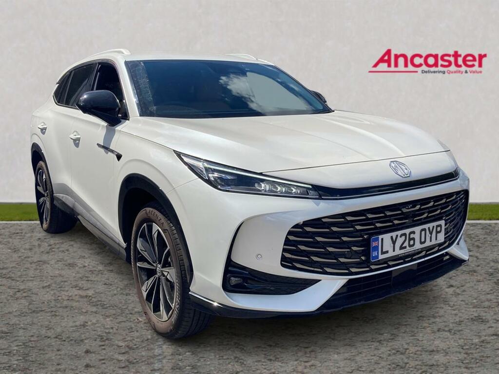 MG HS 1.5 T-gdi Hybrid Trophy White