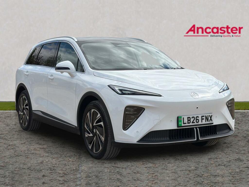 MG MGS6 180Kw Trophy Ev Long Range 77Kwh White