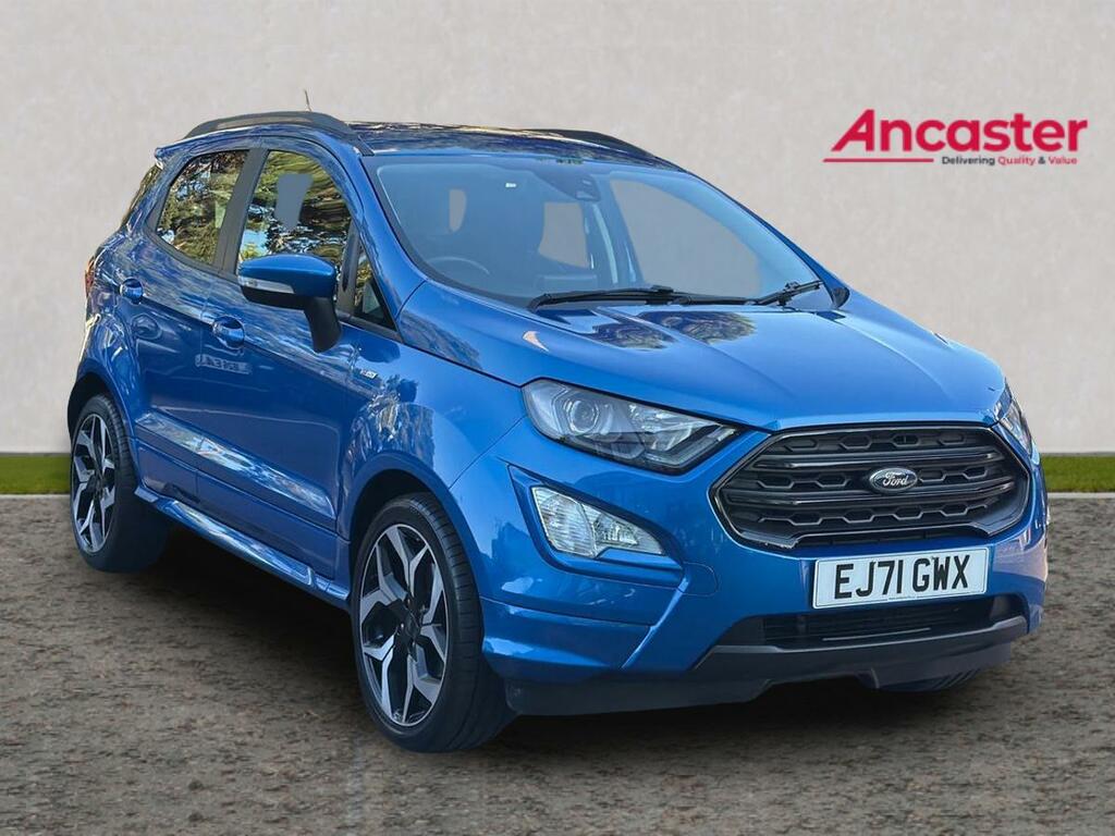 Ford Ecosport 1.0 Ecoboost 125 St-line EJ71GWX Blue