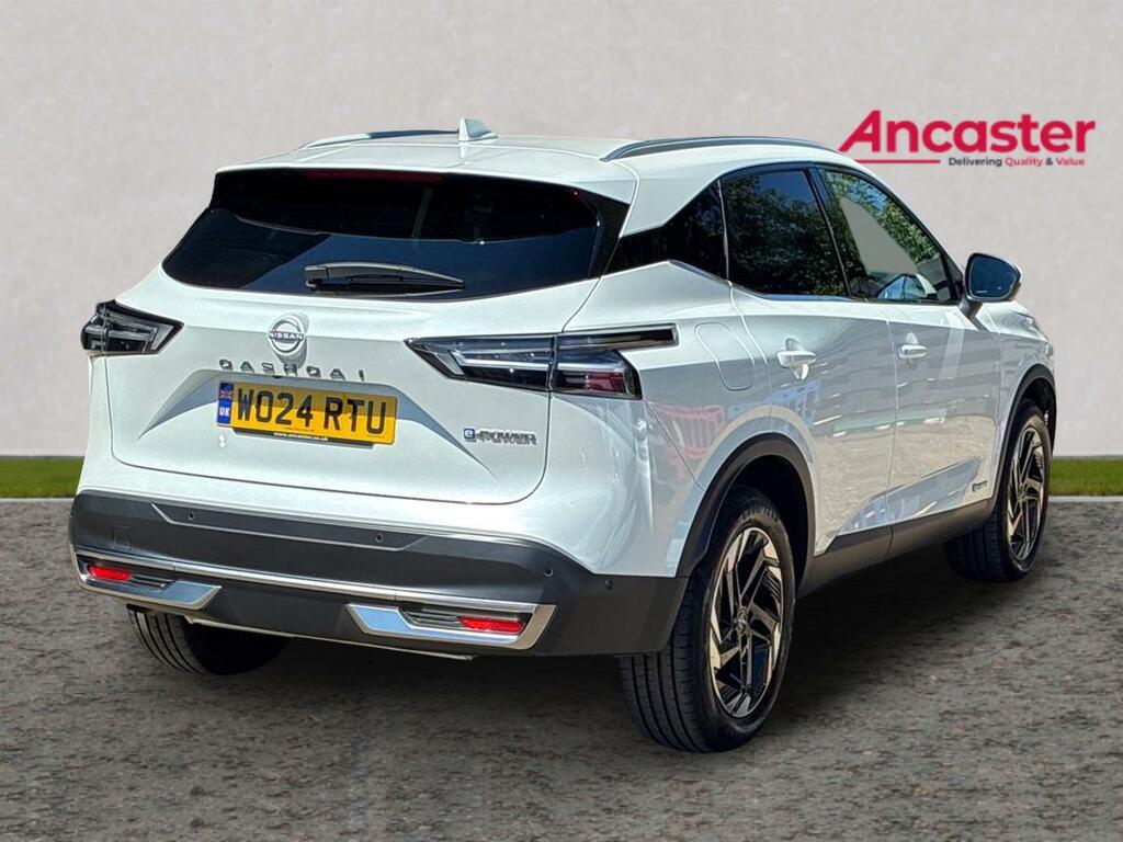 Nissan Qashqai 1.5 E-power N-connecta White #3