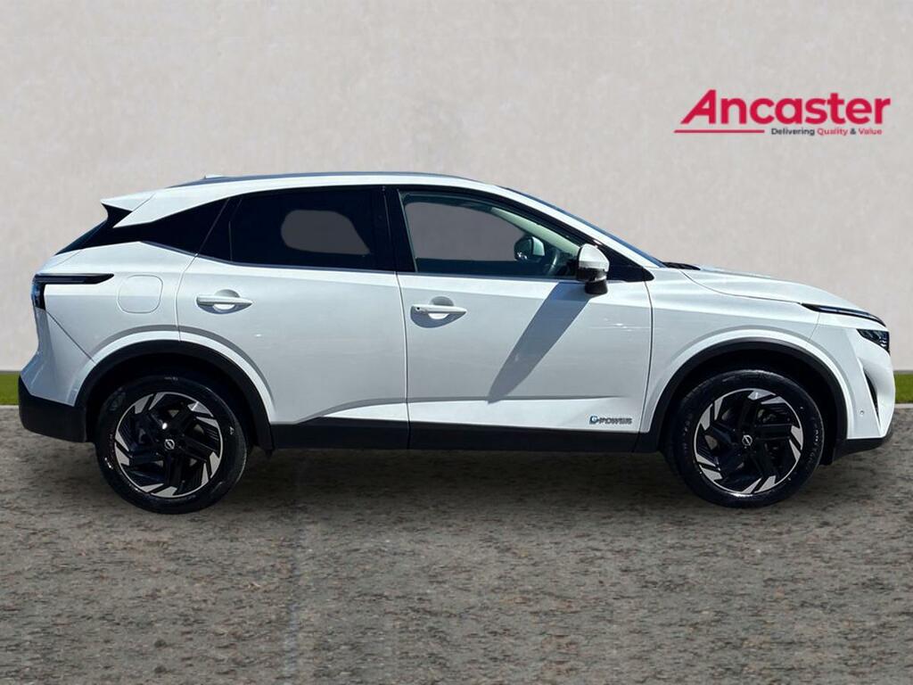 Nissan Qashqai 1.5 E-power N-connecta White #2
