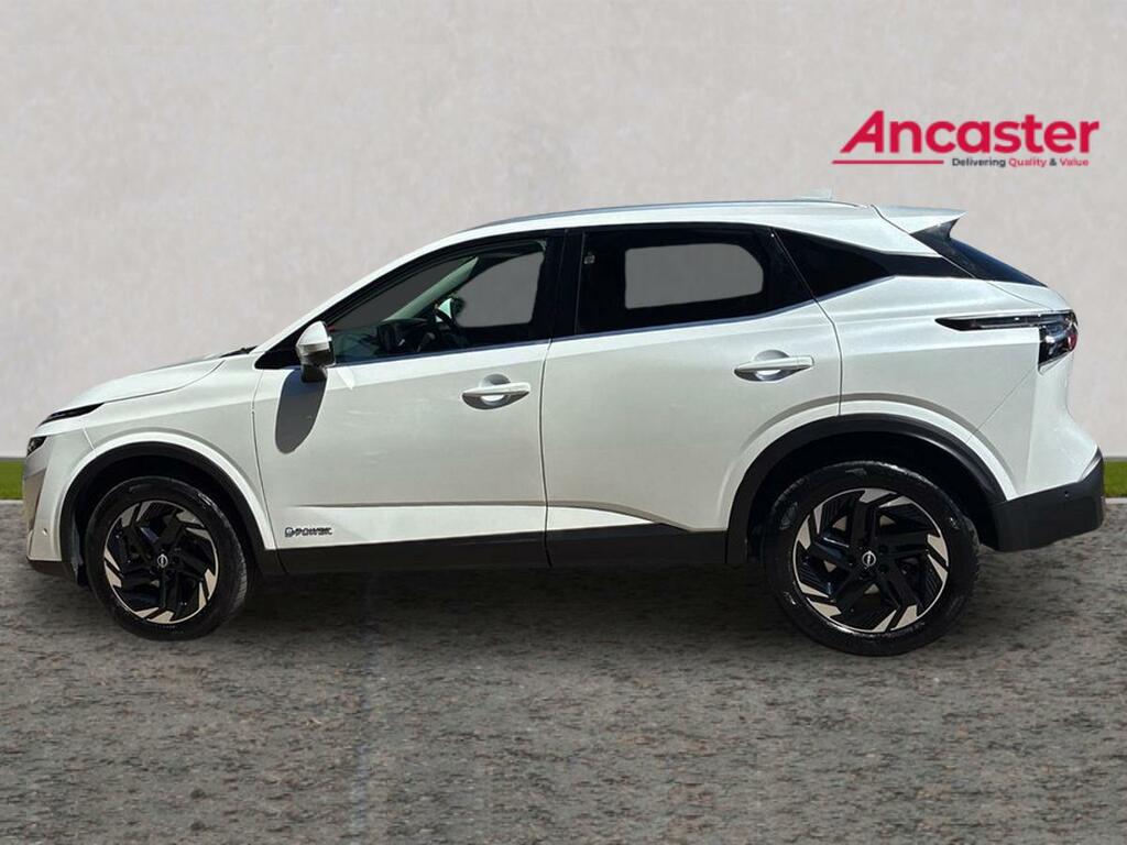 Nissan Qashqai 1.5 E-power N-connecta White #6