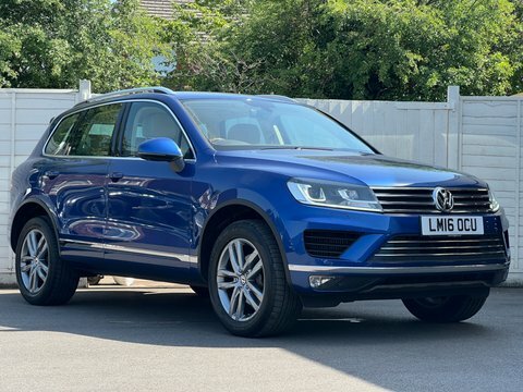 Volkswagen Touareg 3.0 Tdi V6 Blue #4