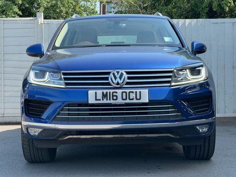 Volkswagen Touareg 3.0 Tdi V6 Blue #3