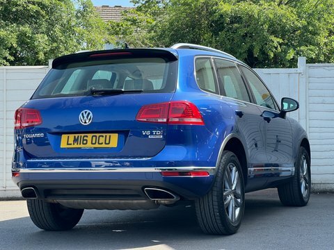 Volkswagen Touareg 3.0 Tdi V6 Blue #5