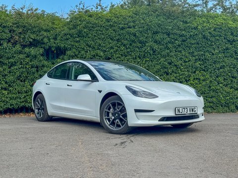 Tesla Model 3 Saloon 4dr Electric NJ73VWG White #2