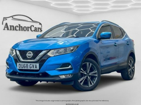Nissan Qashqai 1.5 Dci N-connecta DU68GVA Blue