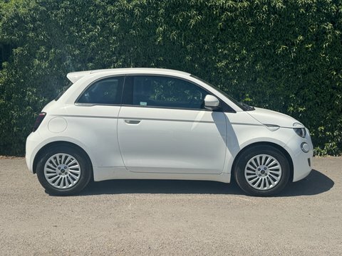 Fiat 500E 24Kwh Action Hatchback FJ73NXU White #4