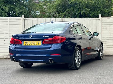 BMW 5 Series 3.0 530D Se Blue #5