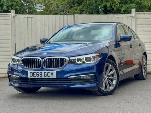 BMW 5 Series 3.0 530D Se Blue #2