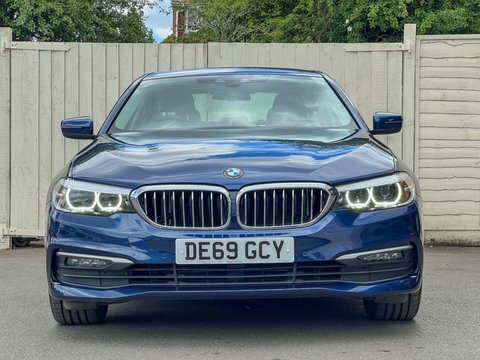 BMW 5 Series 3.0 530D Se Blue #3
