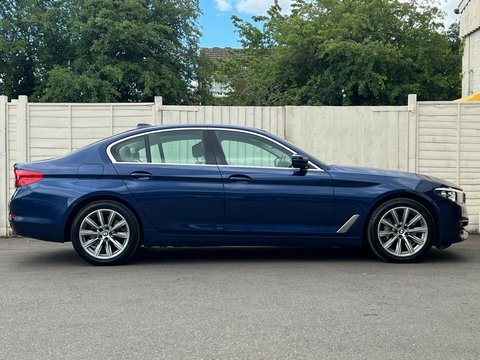 BMW 5 Series 3.0 530D Se Blue #6