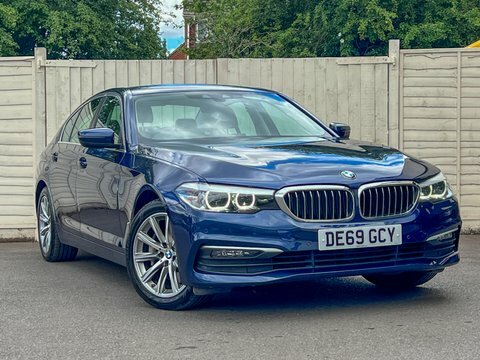BMW 5 Series 3.0 530D Se Blue #4
