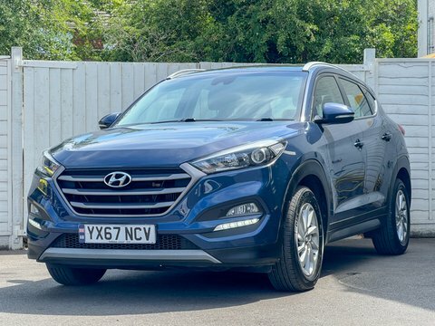 Hyundai Tucson 1.7 Crdi Blue YX67NCV Blue #2