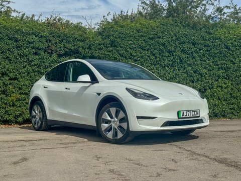 Tesla Model Y Dual Motor Long AJ71CCN White #2