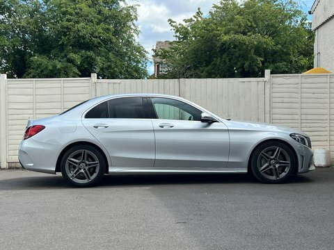 Mercedes-Benz C Class 2.0 C300d Amg WF69RZY Silver #6