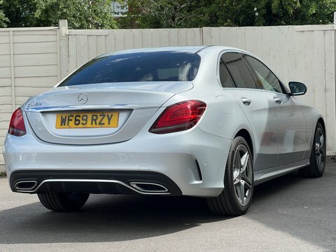 Mercedes-Benz C Class 2.0 C300d Amg WF69RZY Silver #5