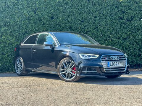 Audi S3 2.0 Tfsi Hatchback LD67VFB Black #3