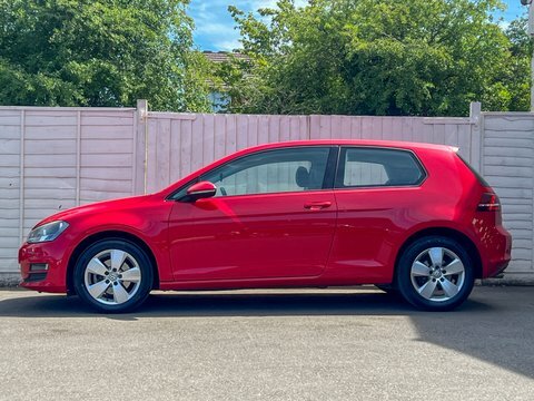 Volkswagen Golf Golf Match Tdi Red #6