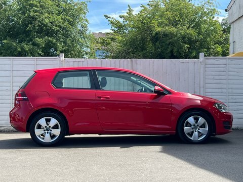 Volkswagen Golf Golf Match Tdi Red #5