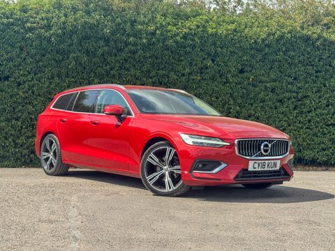Volvo V60 2.0 D4 Inscription CY18KUN Red #2